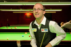 Daniel Blunn smiles for the camera during the 2020 Welsh Open